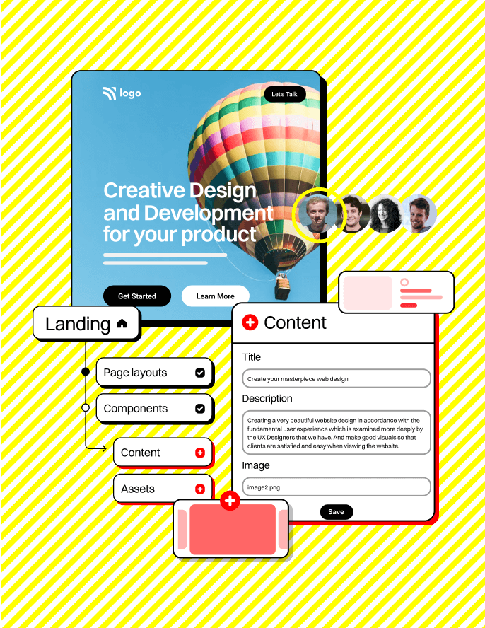 Beautiful & customizable experiences